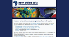 Desktop Screenshot of newafricainks.co.za